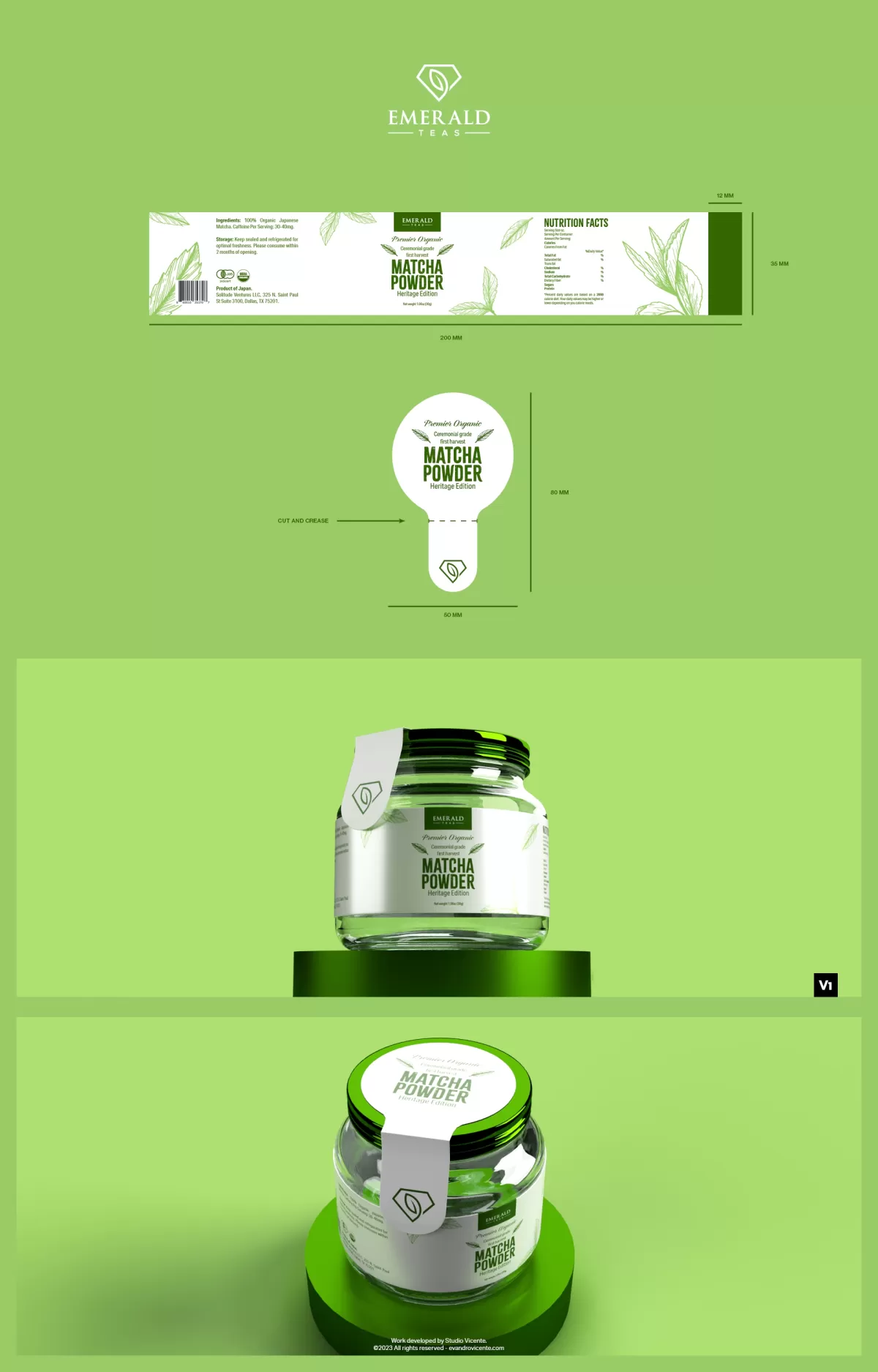 I will do supplement label and product packaging design