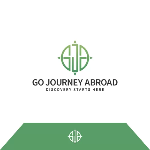 I will do custom travel agency adventure beach logo