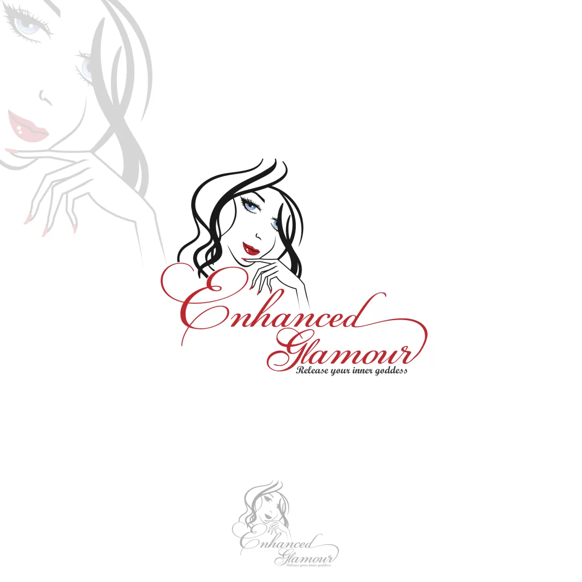 I will create feminine logo for beauty salon 