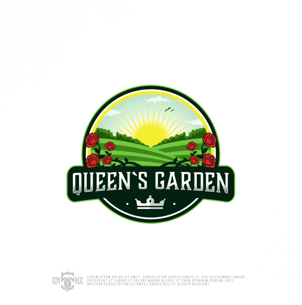 I will do lawn care, maintenance, mowing, gardening or landscape logo