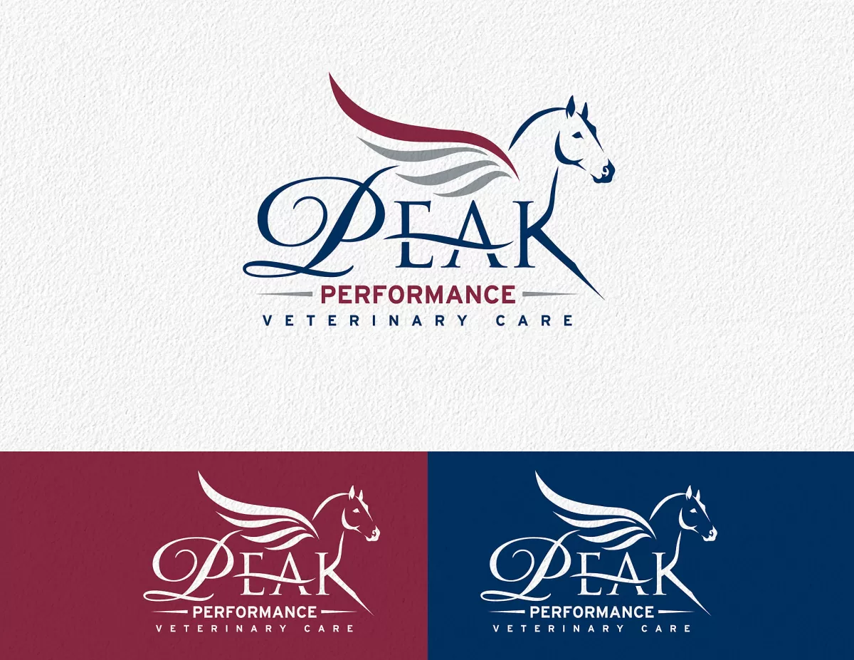 I will design wonderful horses health center logo for you