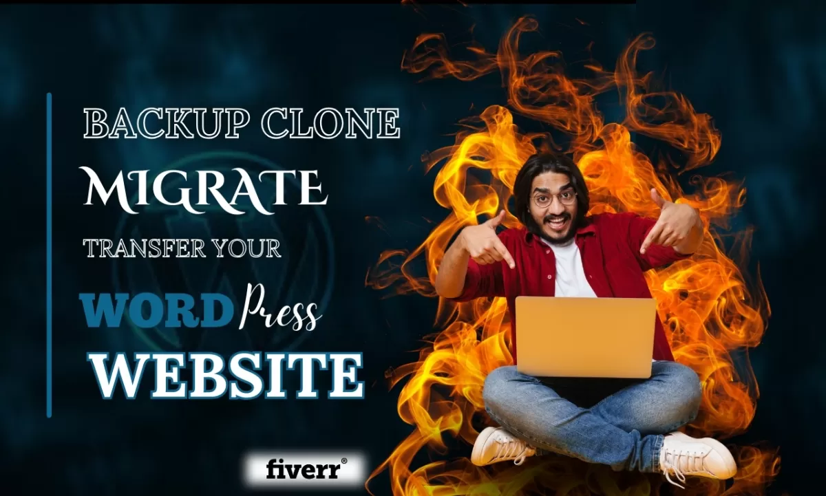 I will backup clone migrate transfer your wordpress website