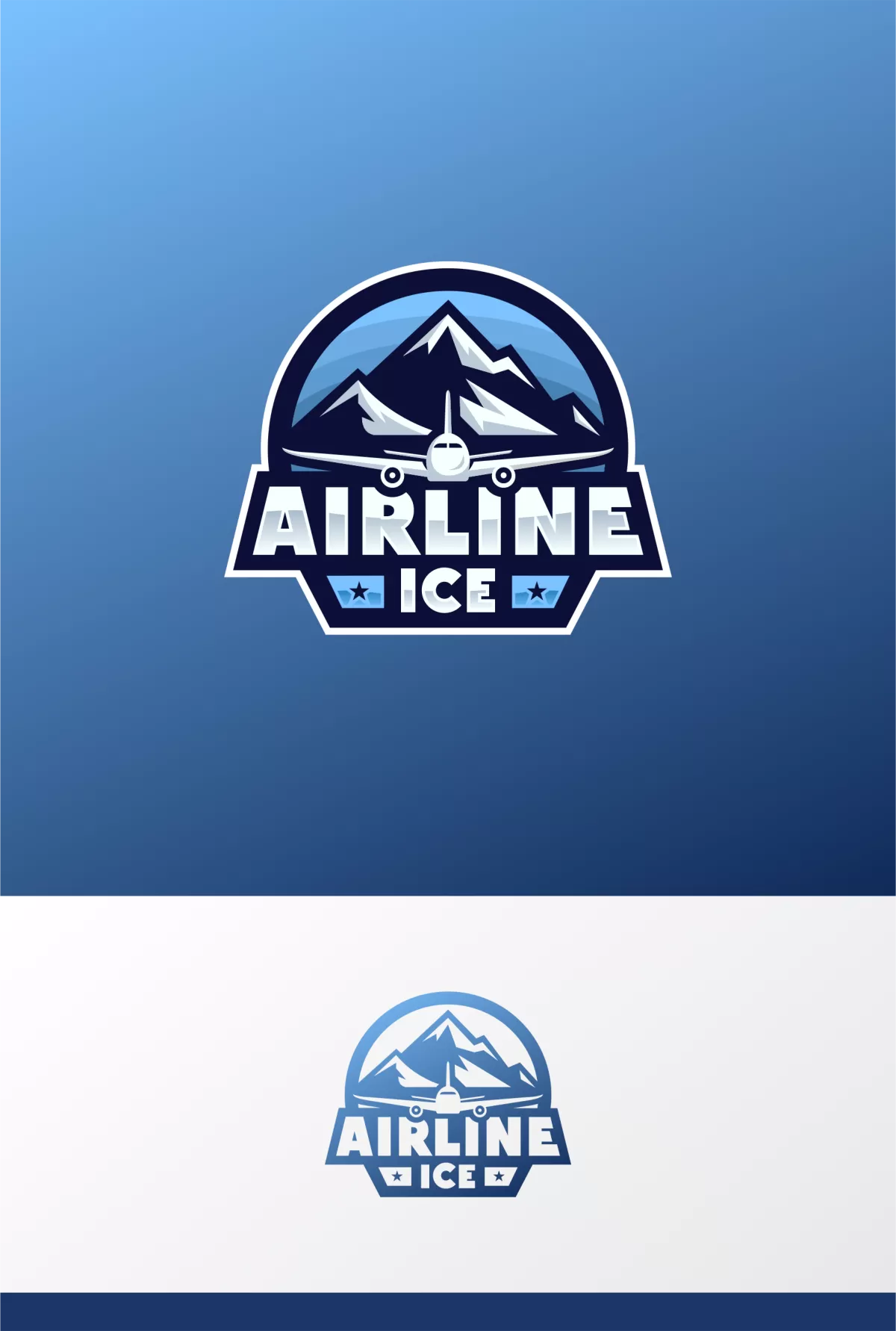 I will make gorgeous airline logo design for your company