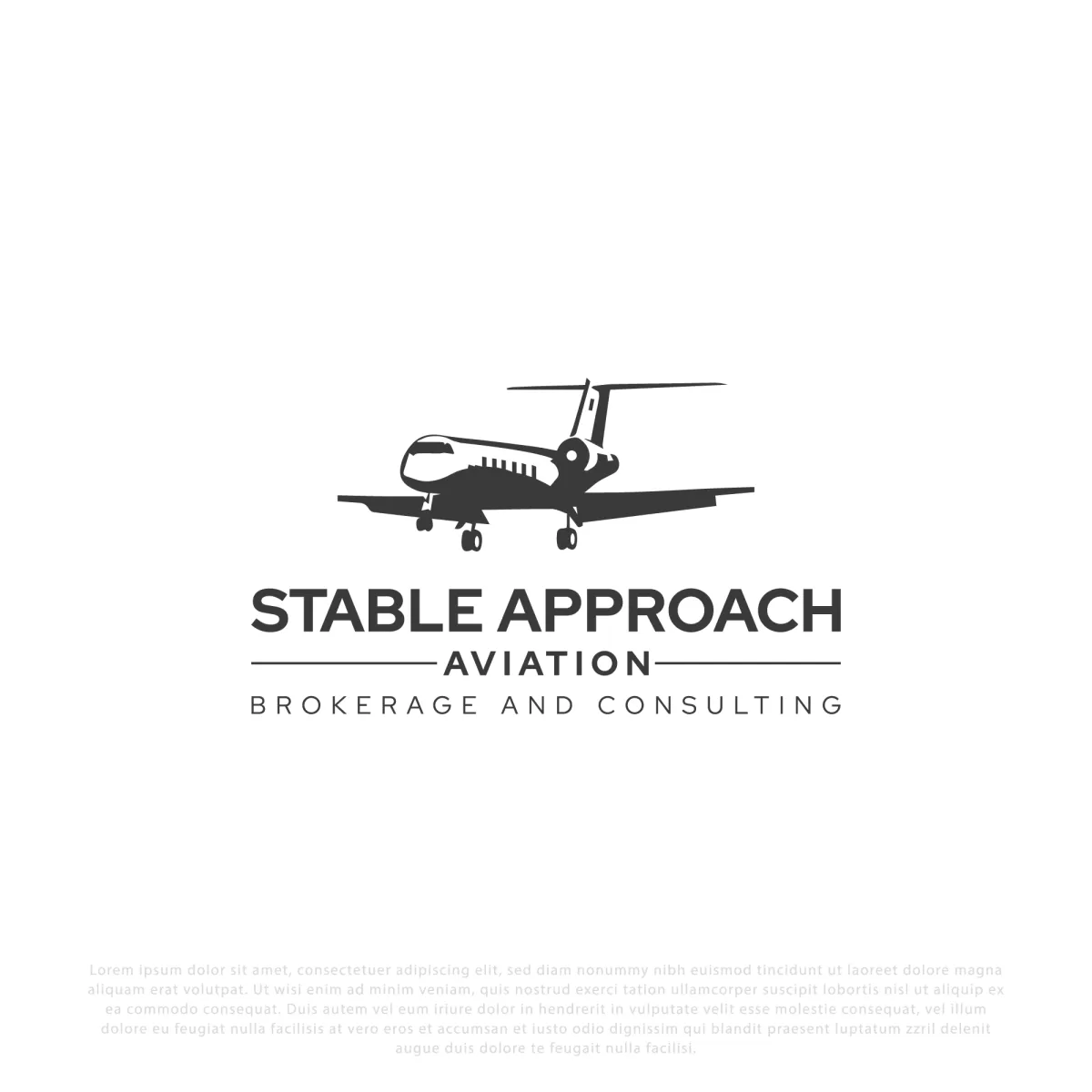 I will do outstanding aviation, aerospace and air cargo logo