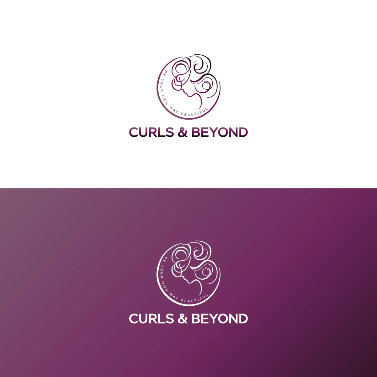 I will create a beautiful feminine watercolor logo for your business