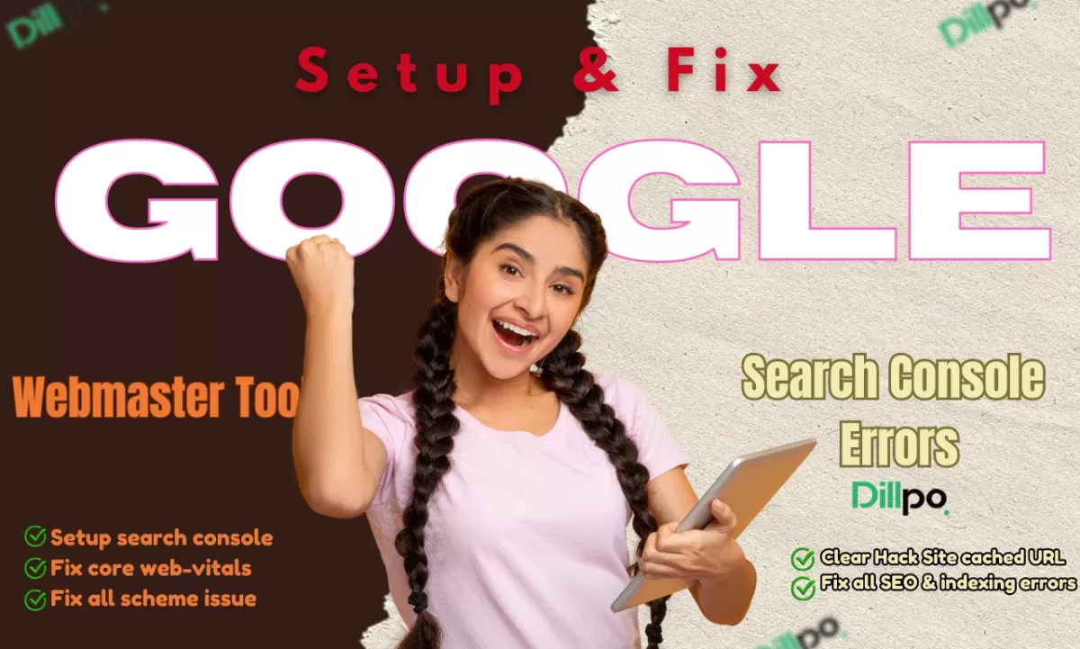 I will setup google webmaster and fix search console errors fiverr 