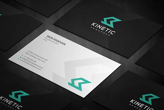 I will do modern, minimalist, luxury business card and logo design