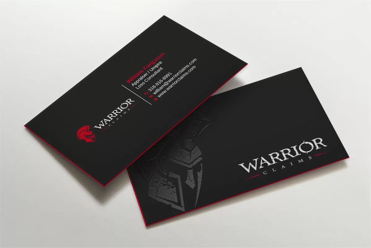 I will do minimalist unique luxury business card and logo design