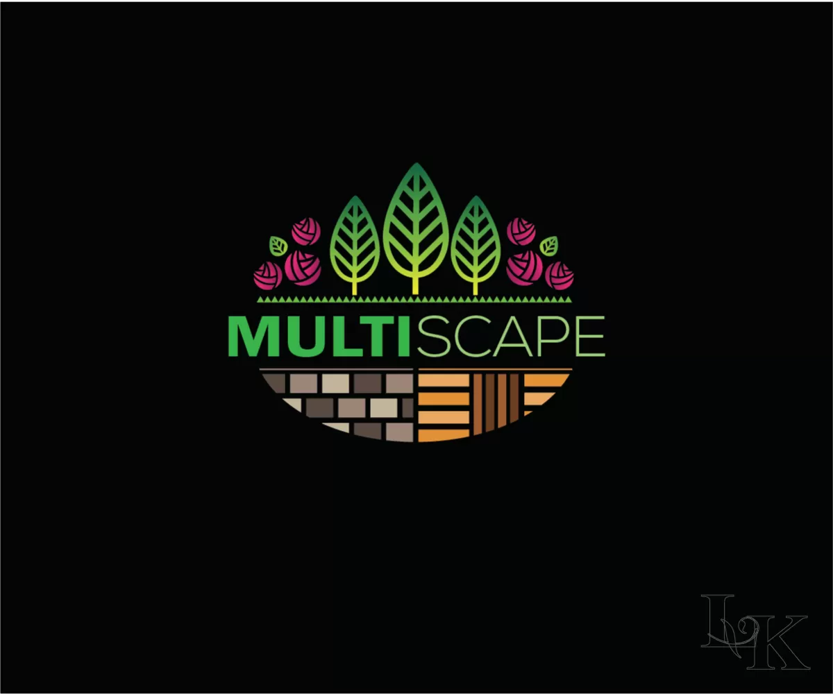 I will design stunning natural landscaping logo with my best skill