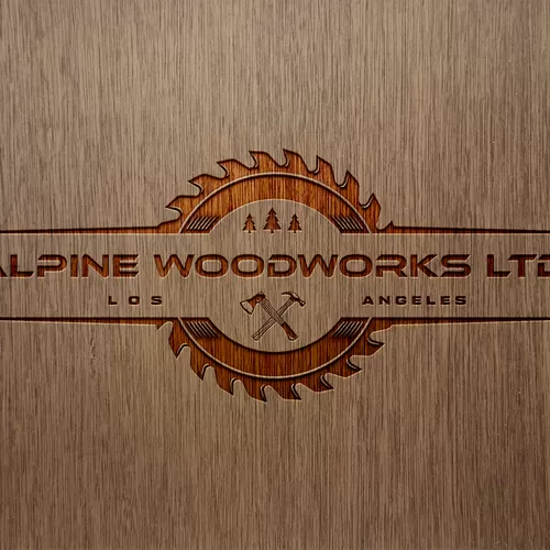 I will make a modern carpentry and woodwork craft logo for your business