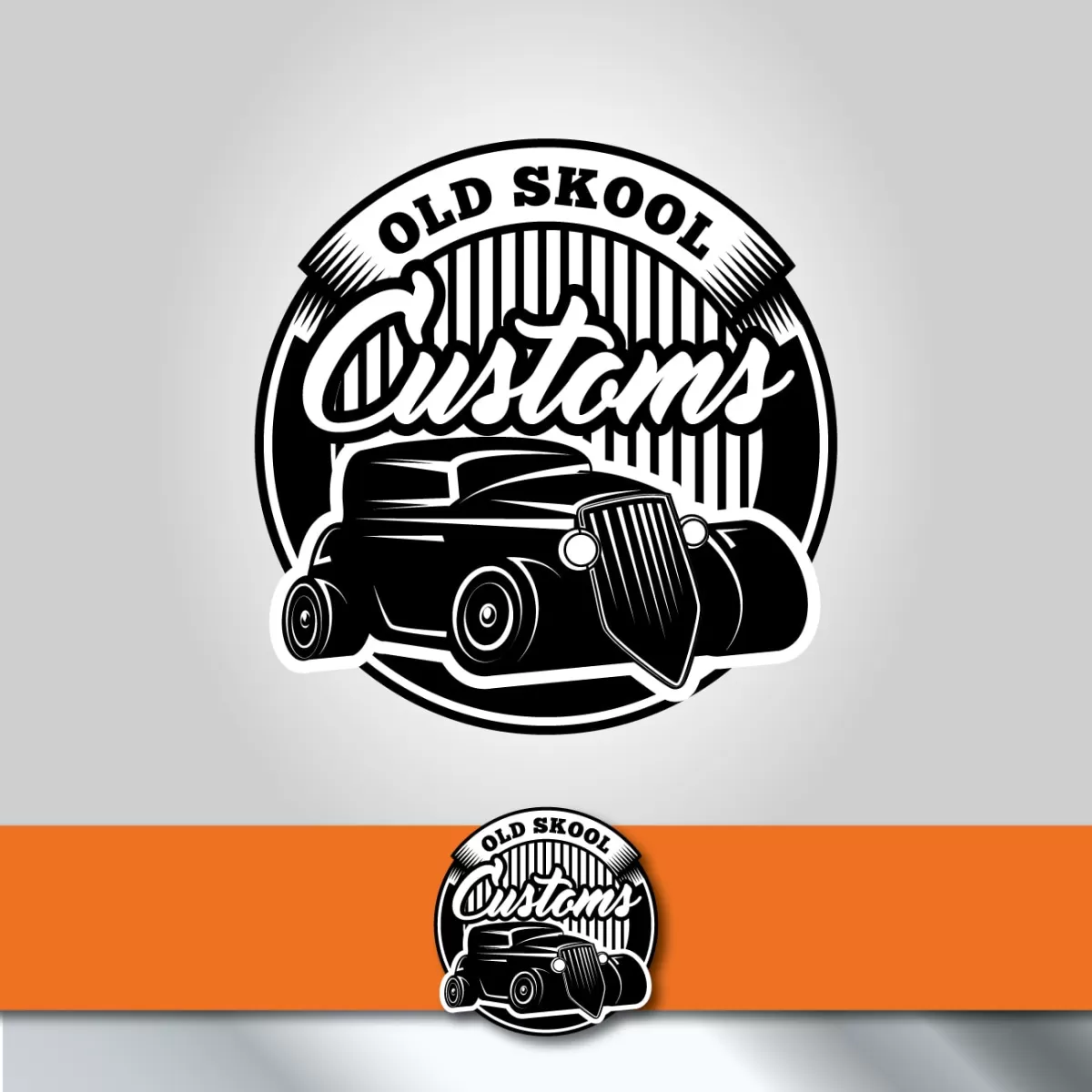 I will create a high quality automotive logo design