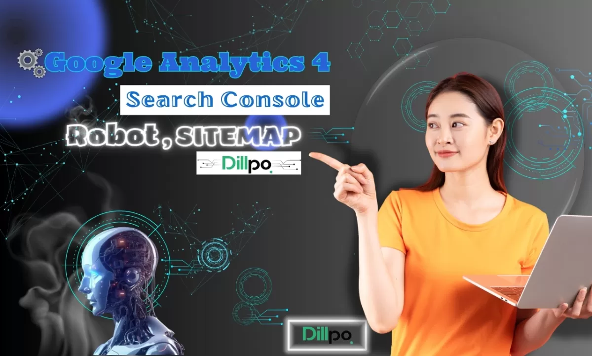 I will configure google analytics 4,search console, robots, sitemap Fiverr dillpo freeloancer