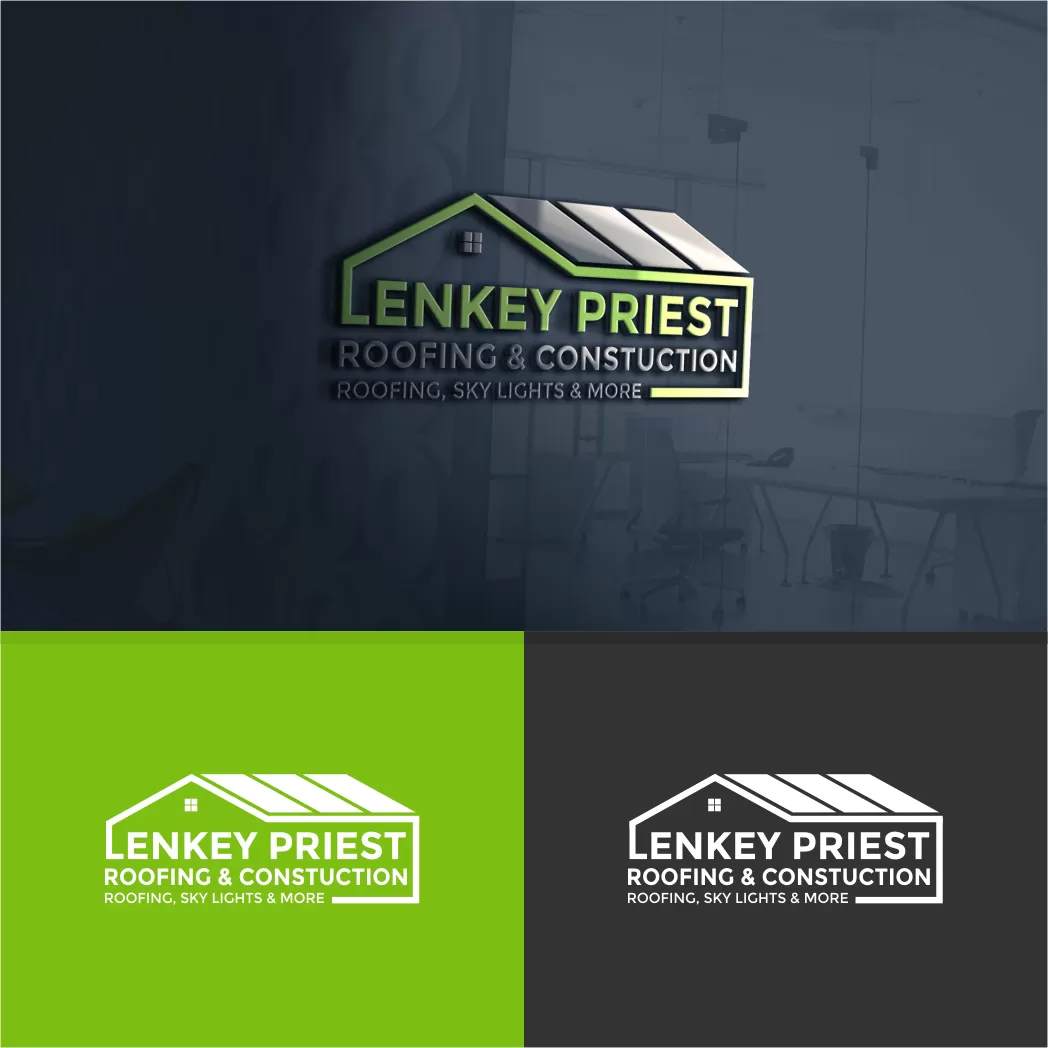 I will do real estate, roofing, construction, handyman logo