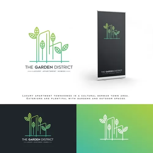 I will design eco garden plum tree agriculture logo