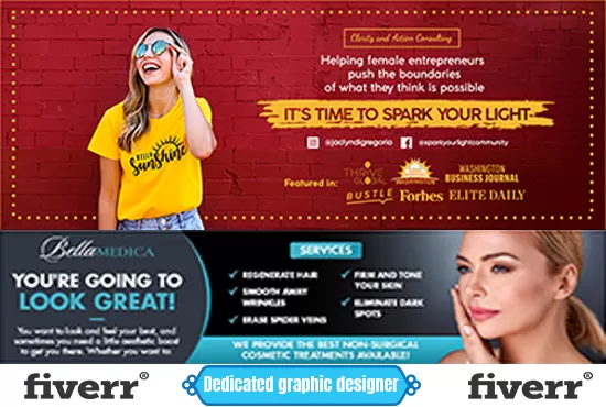 I will design a professional facebook cover or social media banner