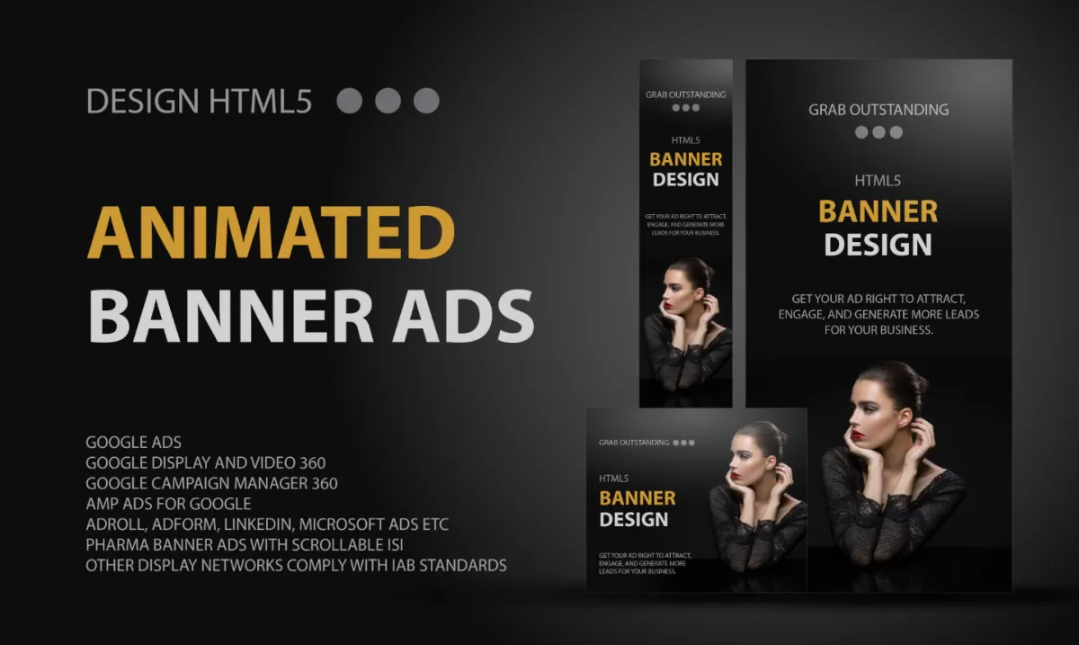 design creative banner ads for google display ads