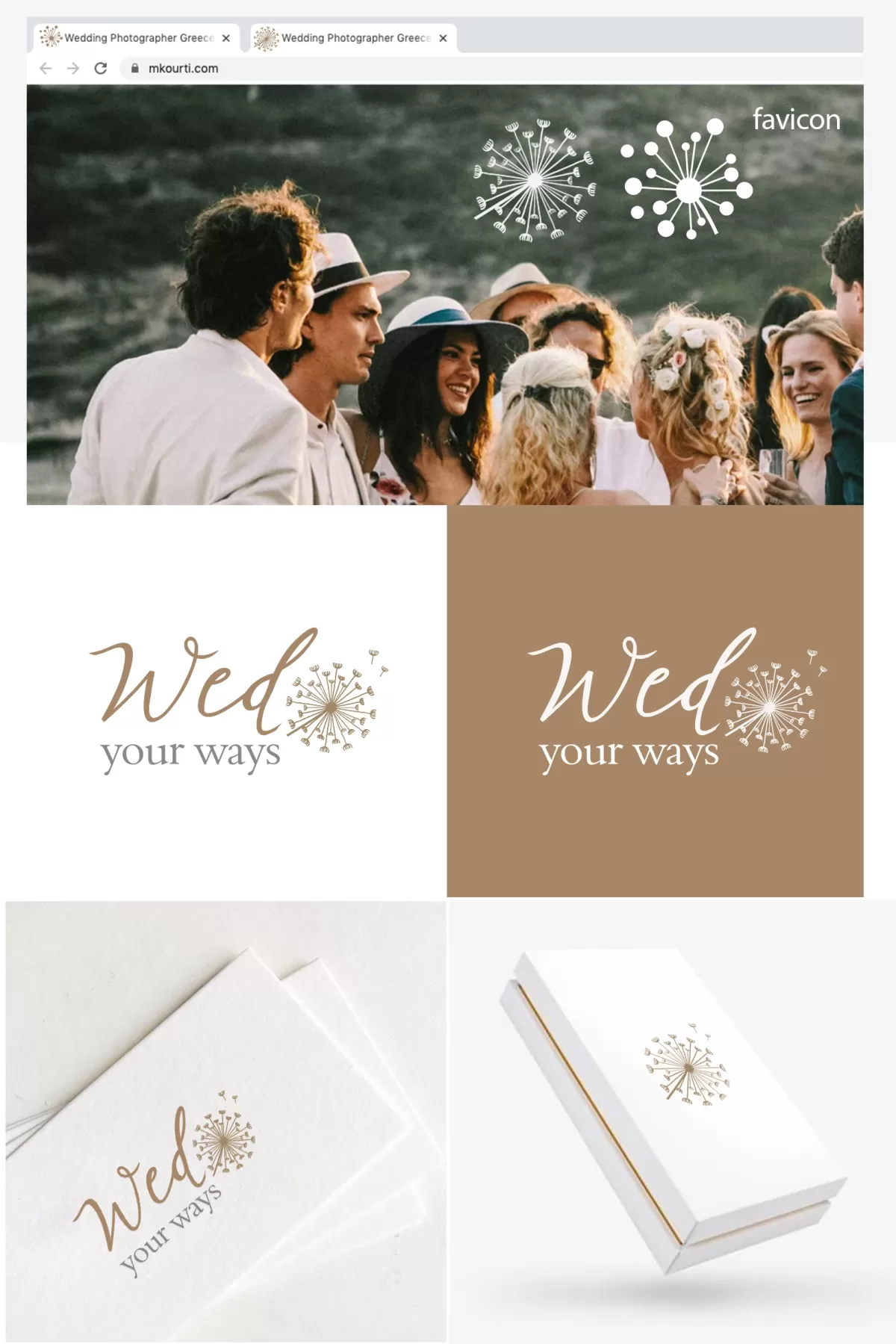 I will make a beautiful wedding monogram logo  design