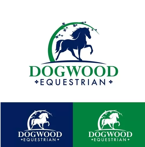 I will design luxury equestrian equine horse racing logo