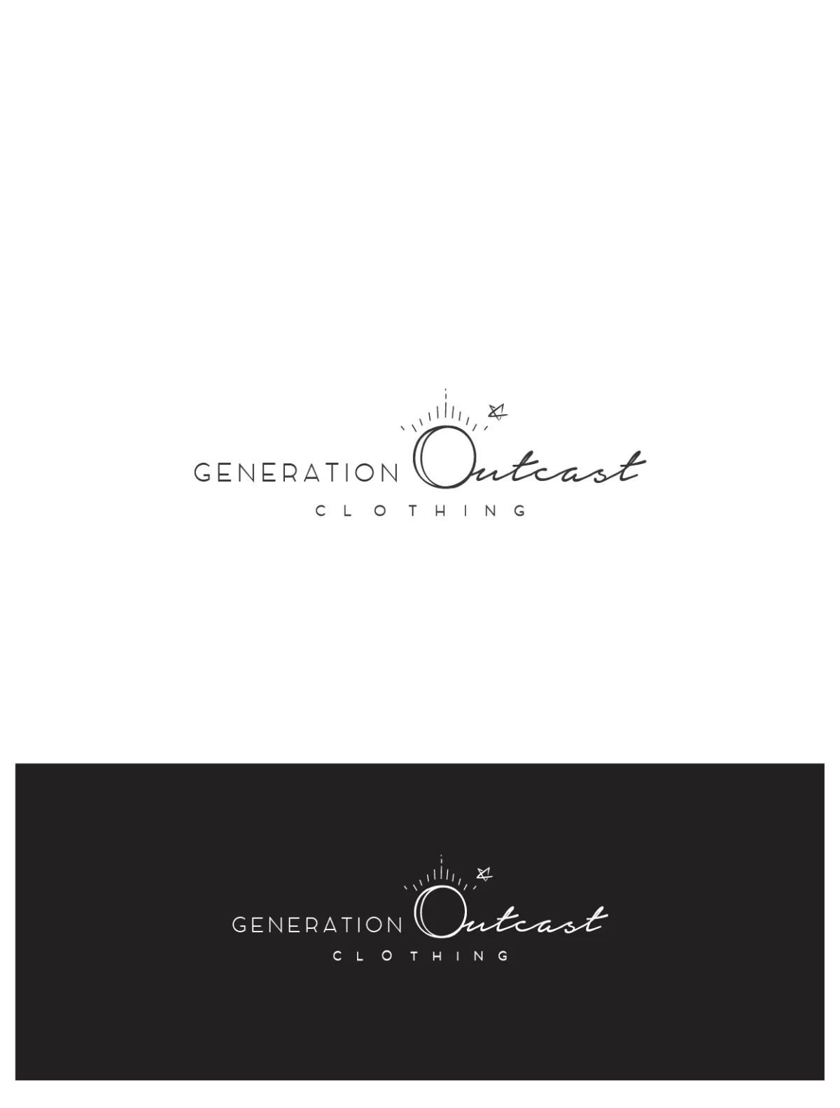 I will design outstanding clothing logo with unlimited revision