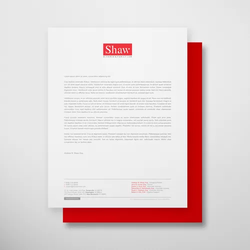 I well design professional letterhead  in word format for company