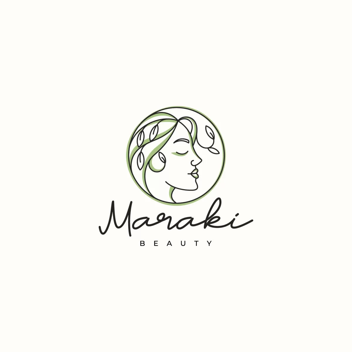 I will make modern minimalist feminine logo design