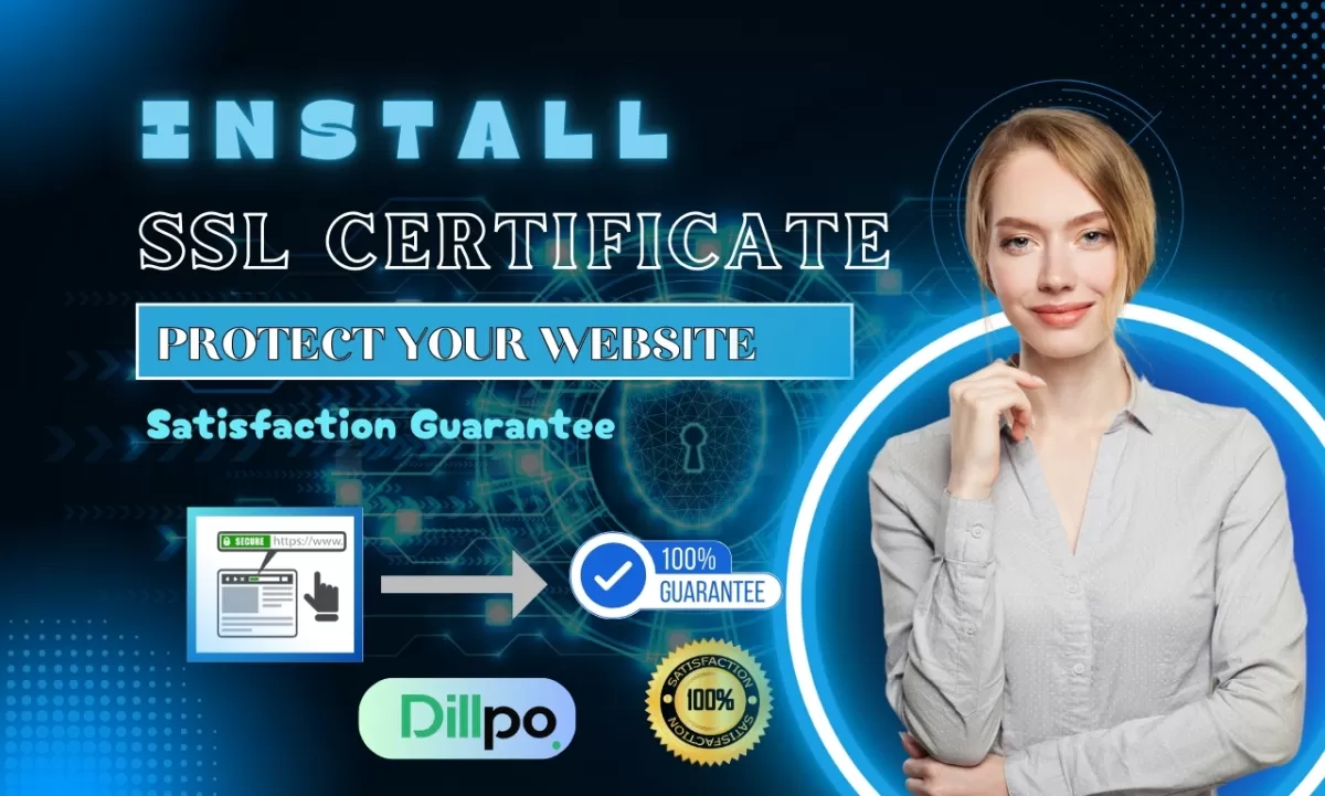 I will install SSL certificate on website to make it https secure,Fiverr