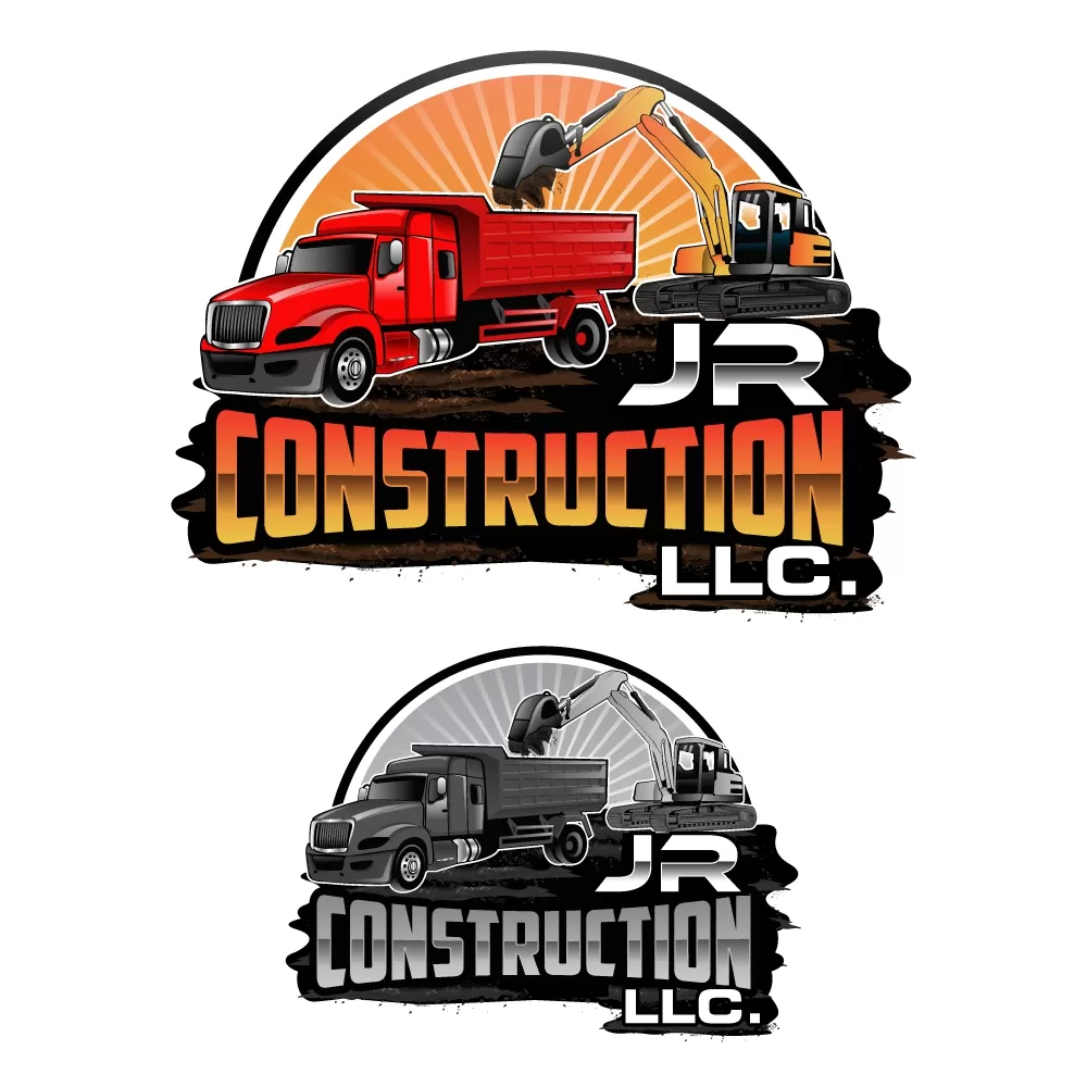 I will make real estate, construction excavation logo