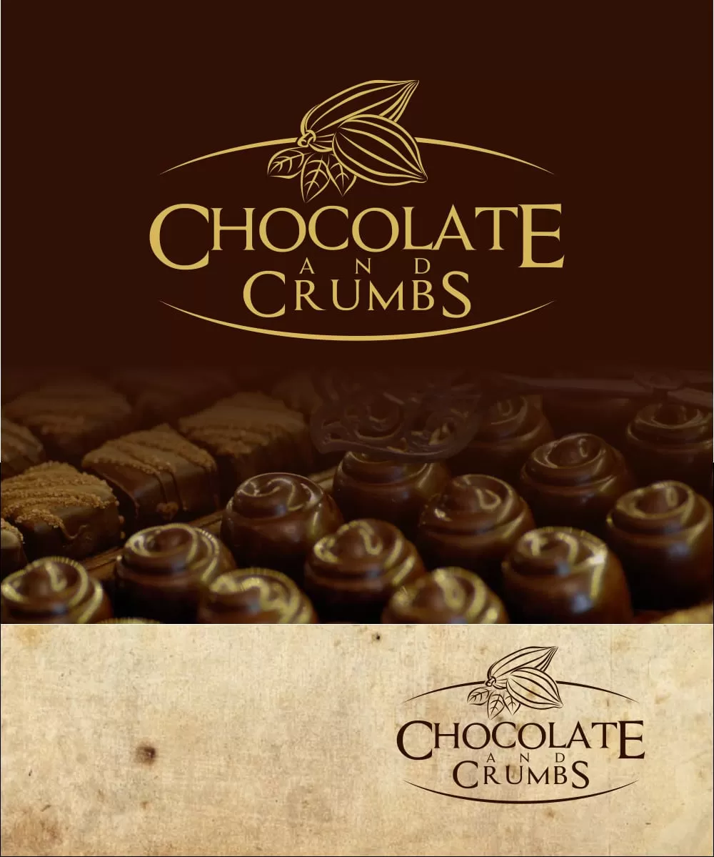 I will make a beautiful chocolate logo design with my creative thinking