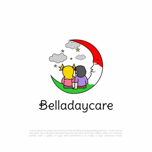 i will make a mother care child care daycare logo design