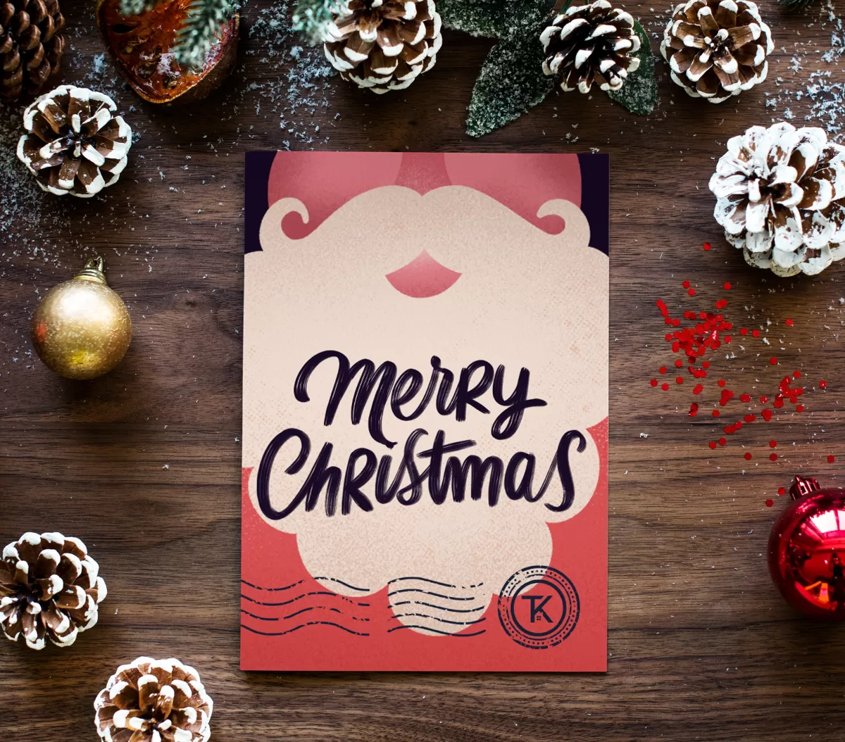 I will do christmas card, holiday invitations, or party poster design