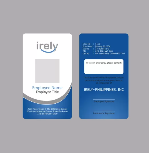 I will design professional id card with lanyard and edit any card