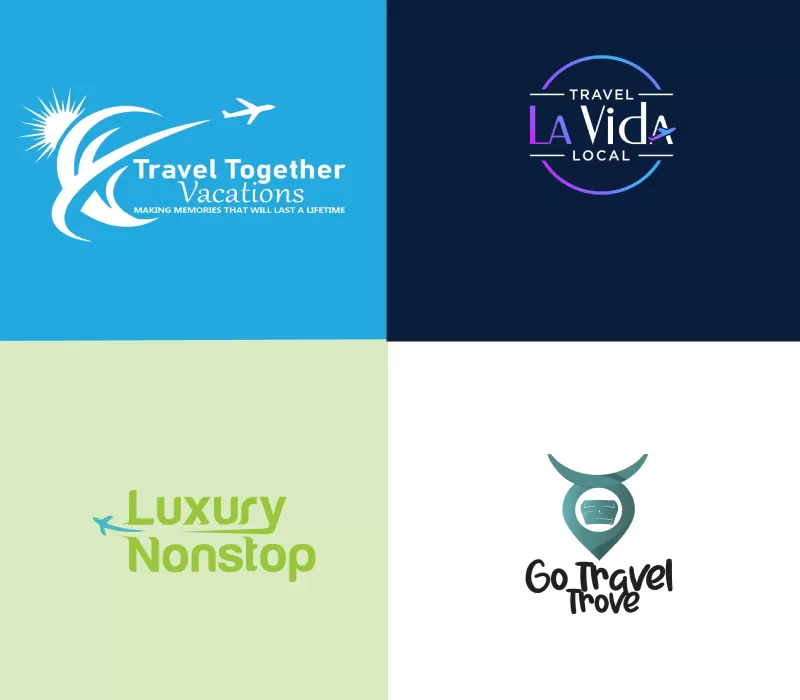  design travel logo for your tourism agency company