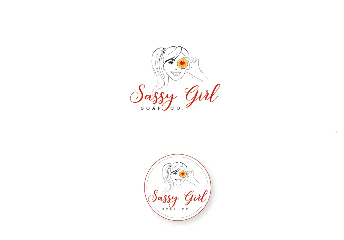 I will make modern minimalist feminine logo design