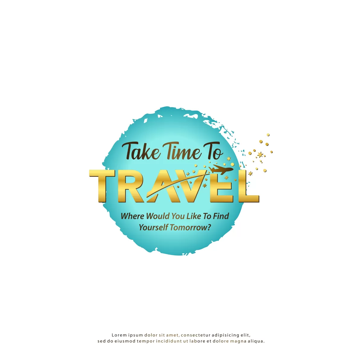 I will do travel logo for you
