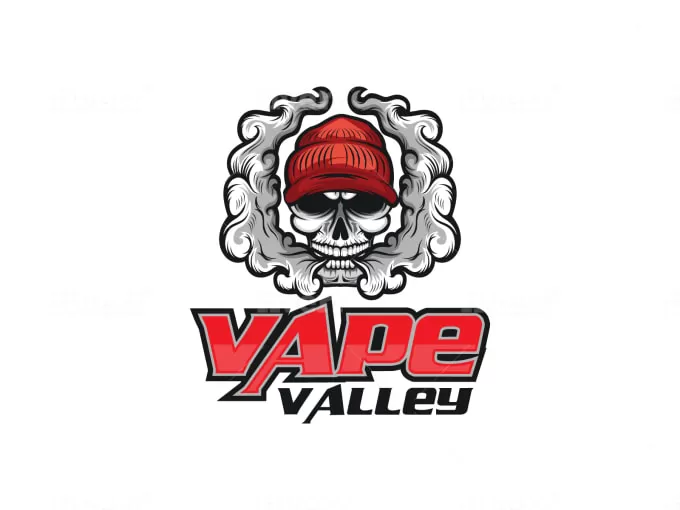 I will create a timeless beautiful vape logo design with my best experience