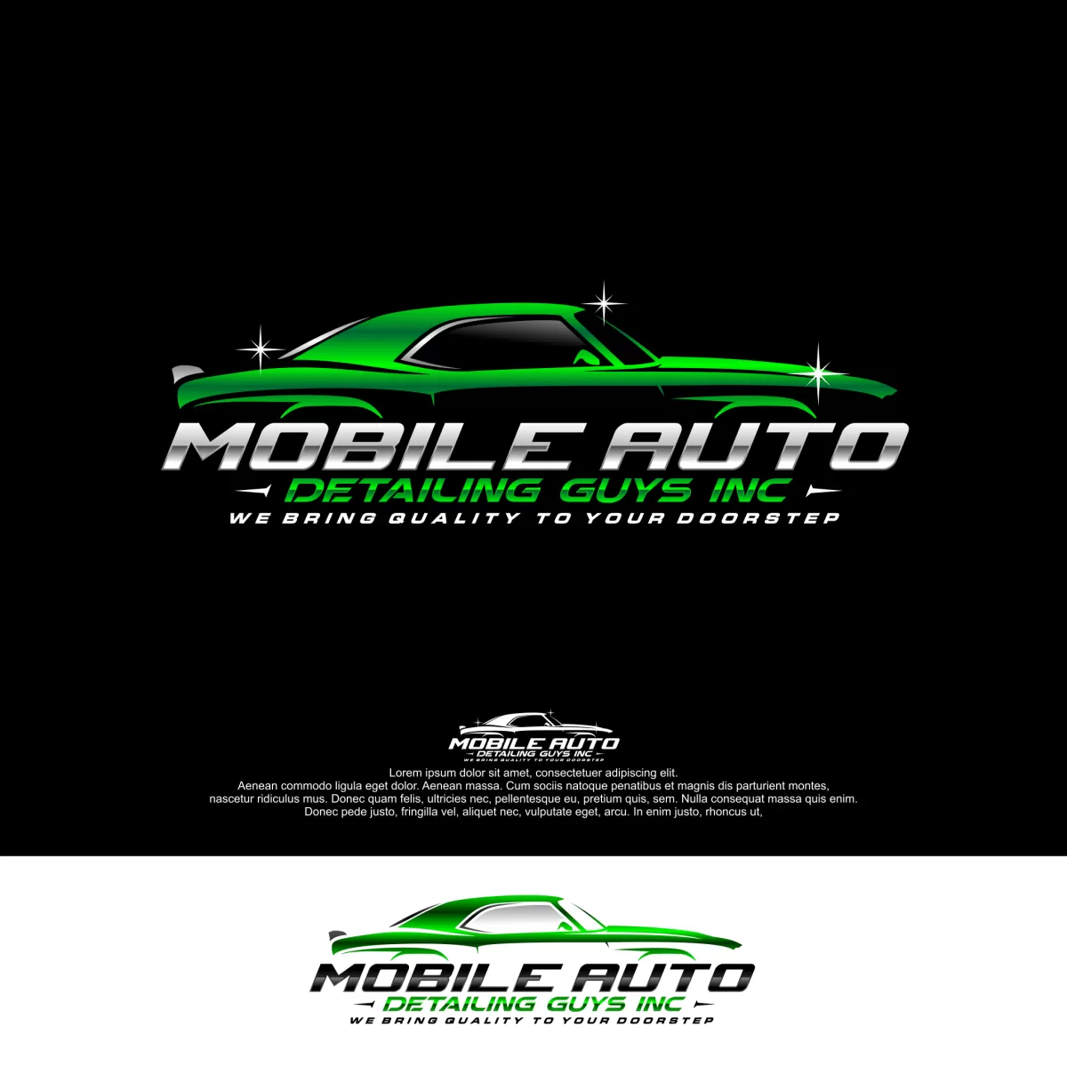 I will create a outstanding car rental and automotive logo 