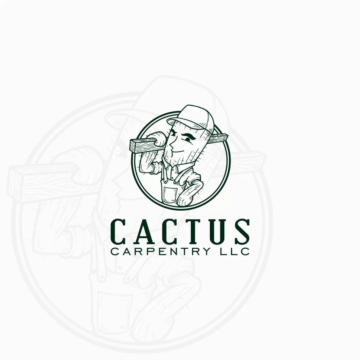 I will design outstanding carpentry logo for your business