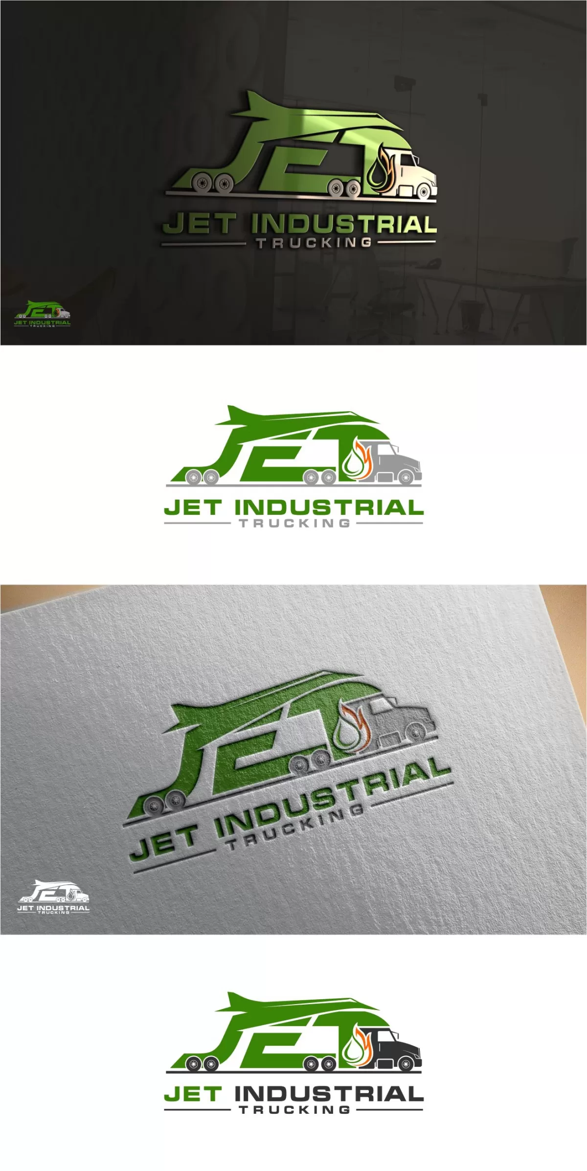 I will create transport logistics trucking and cargo logo design