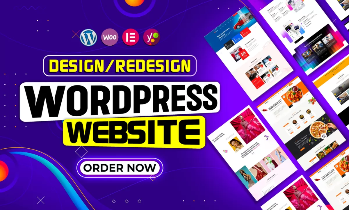 I will create, build wordpress website, wordpress blog, business website development, Dillpo