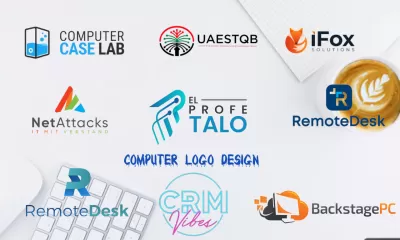 I will create impressive computer logo just your company