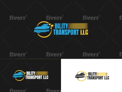 I will create a professional transport company logo design with my best skill