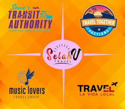  design travel logo for your tourism agency company