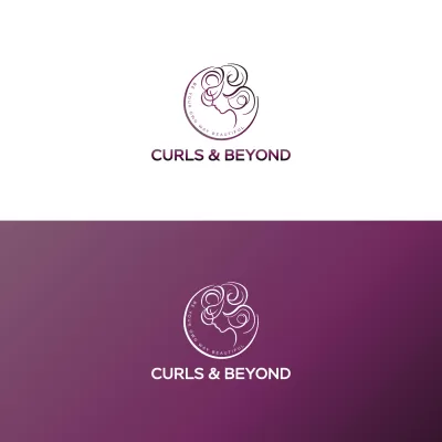 I will create a beautiful feminine watercolor logo for your business