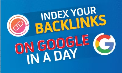 I will index your all backlinks on google in a day