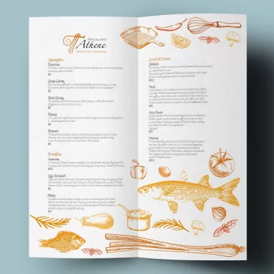 I will create professional restaurant menu card design