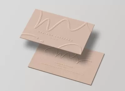 I will design minimalist business card and logo design