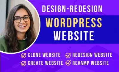 I will design, redesign website, build wordpress website or blog, Dillpo