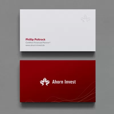 I will do modern unique luxury professional business card design service