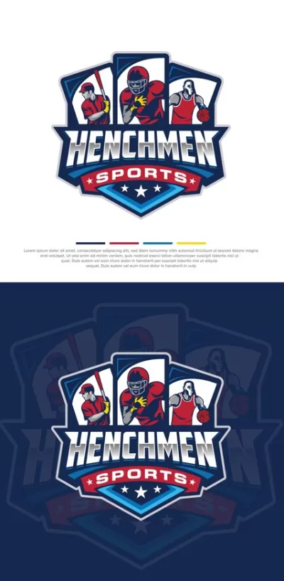 I will design esport, baseball, basketball, football, hockey sports logo