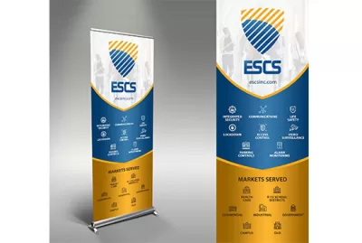 I will design creative roll up banner, retractable banner